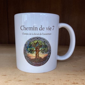 Life path 7 mug, numerology