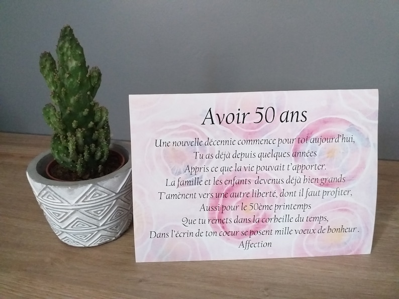 carte anniversaire 100 ans 50 ans