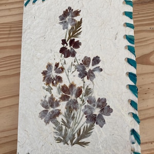 Pochette courrier papier naturel, fait main, vierge pour impression 10 cartes +enveloppes