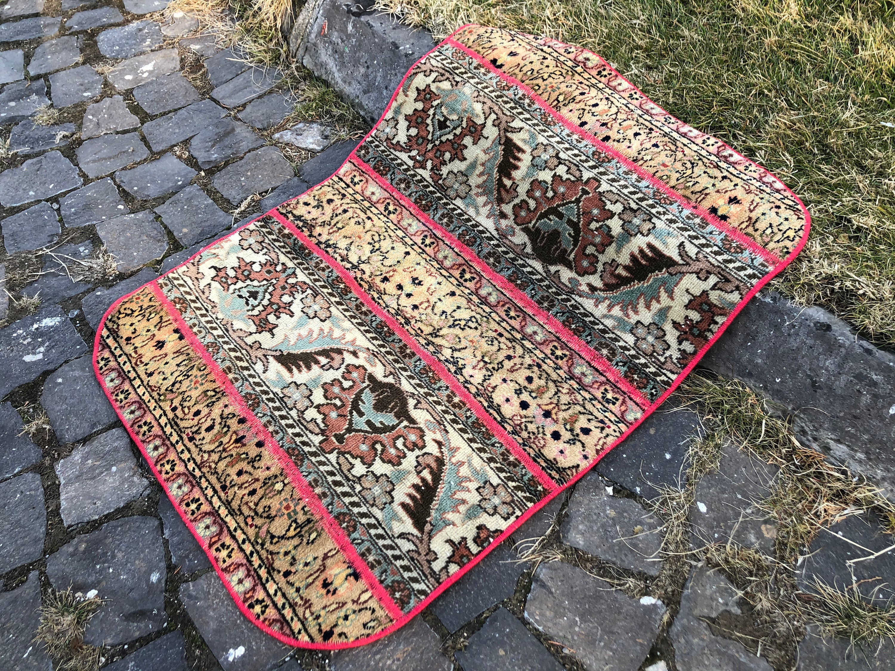 85×198 ViNTAGE TURKiSH RUG 4x8 Wool Vintage Turkish Rug | Rugser ® Vintage Turkish Rugs