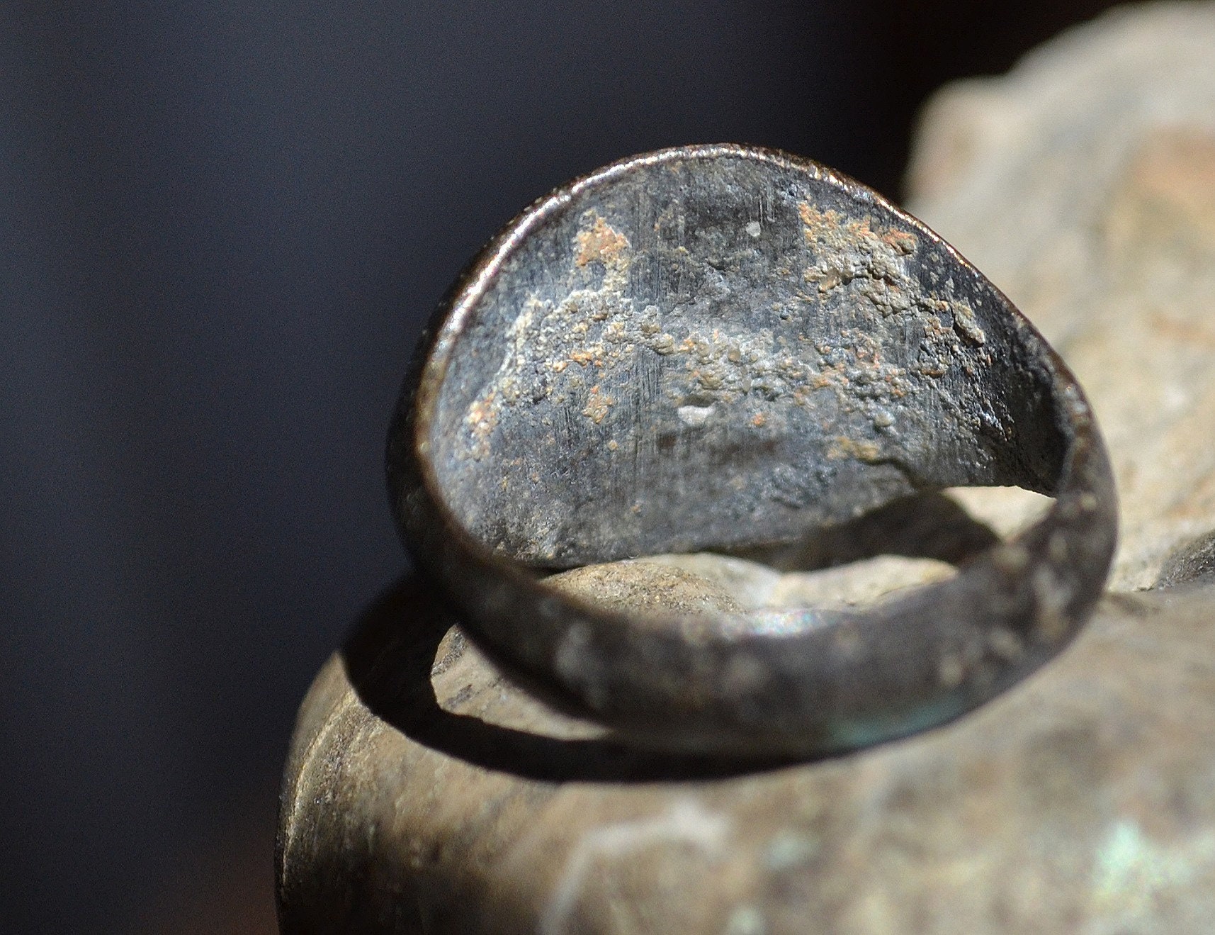 Antique Bronze Ring of 16th century Ancient Artifact Rare Etsy