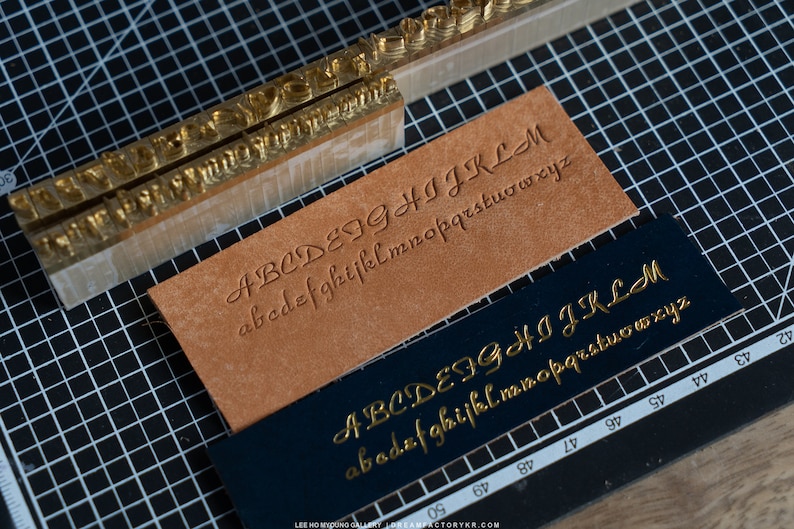 Alphabet Letter Stamp Leather Stamp Etsy