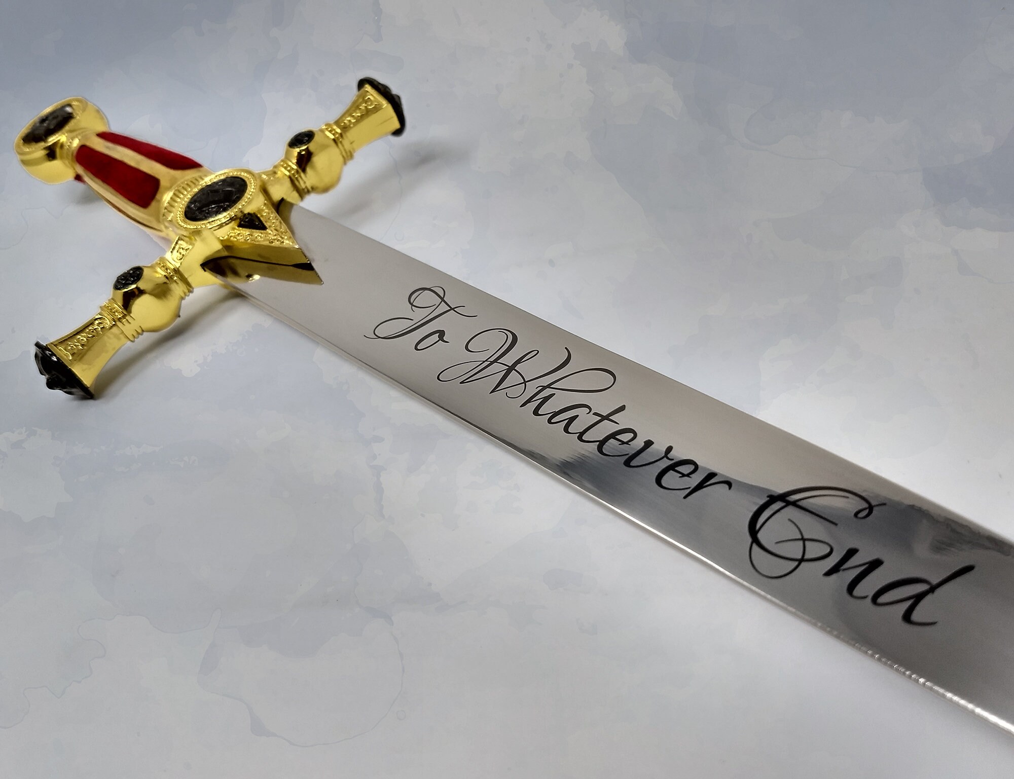 Custom Engraved Sword Decorative Knight's Short Sword Etsy