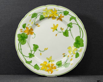 A Vintage Villeroy & Boch  Geranium  Cake Platter or Large Round Serving Platter