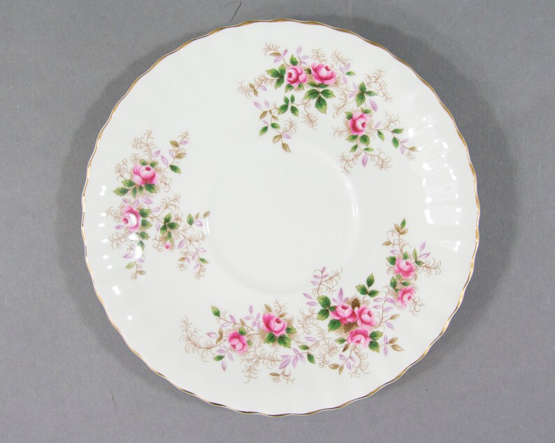 Soup Cup and Saucer /'Lavender Rose/' Royal Albert