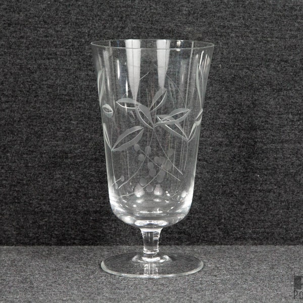 A charming antique cut crystal glass