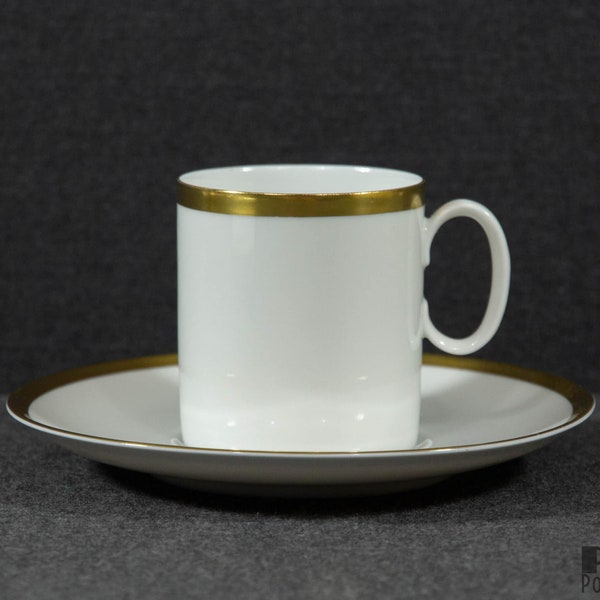 A Vintage Thomas  Medaillon 'Goldband'  Teacup and Saucer