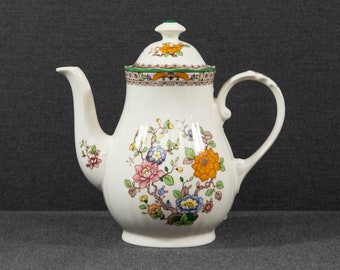 An Eschenbach Ceranova 'Chinese Rose'  Coffee Pot