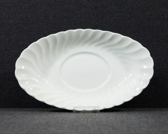 An Elegant Wedgwood Candlelight  Underplate For Gravy Boat or Oval Serving Dish