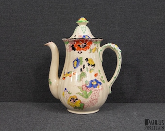 An Antique Mason's Ironstone Persiana Coffee Pot