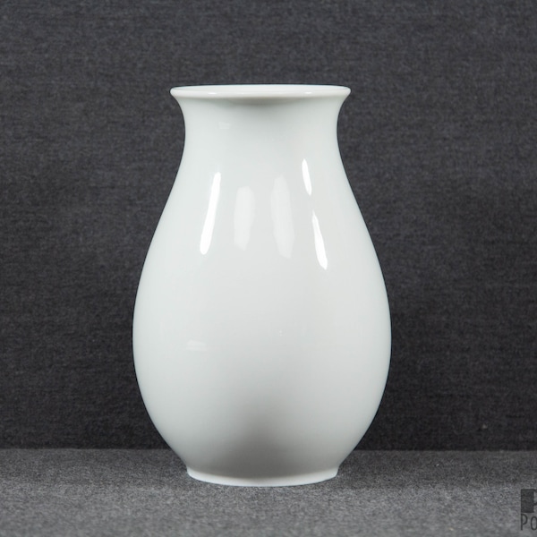 White Porcelain Vase Etsy