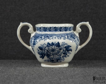 A Beautiful Royal Sphinx Balmoral (Blue) Sugar Bowl (without a lid)