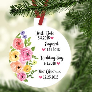 Married 2015 sale ornament