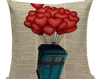 Doctor who pillow | Etsy Throw pillow covers Pillow Cases Doctor
