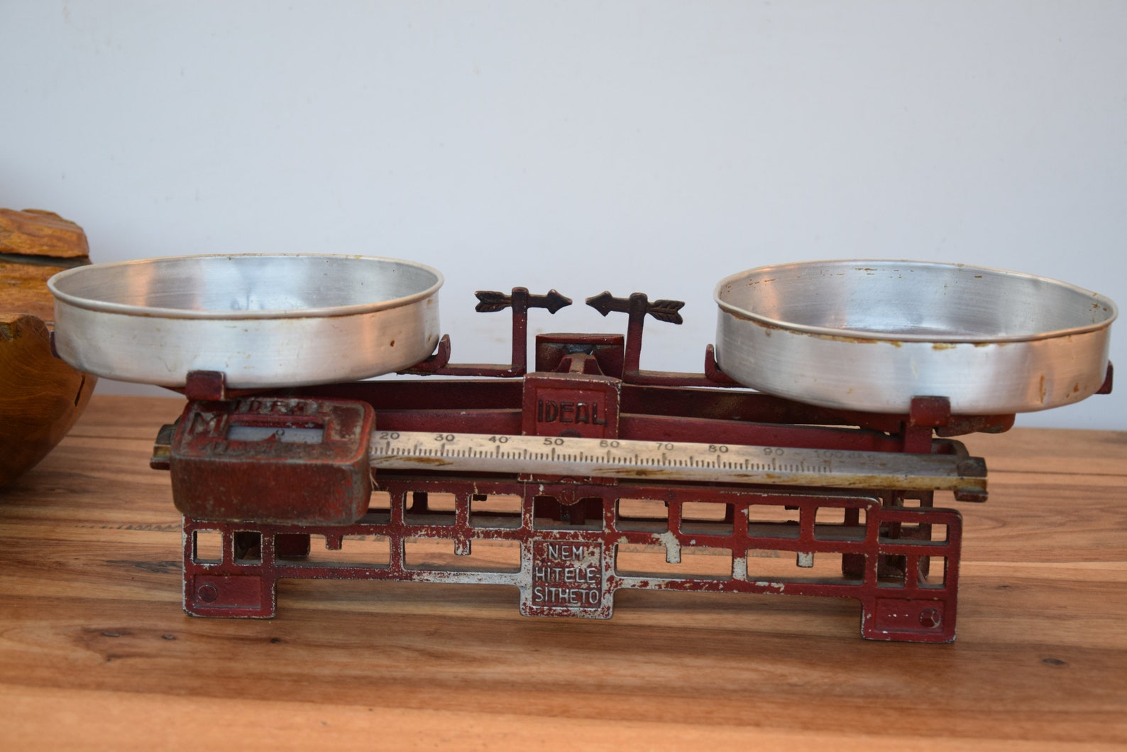 Antique 5kg Cast Iron Scale Etsy