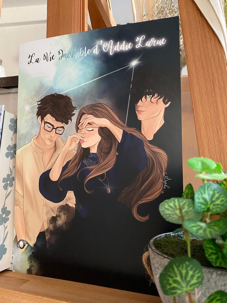 Print A4 Henry, Luc & Addie the Invisible Life of