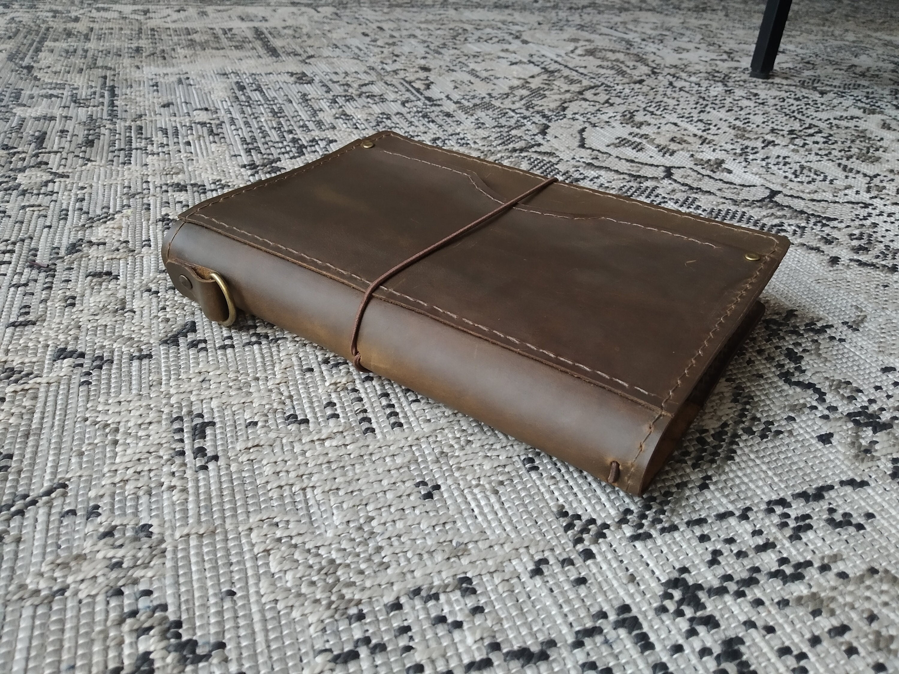 Leather Hobonichi Weeks Cover - Crazy Horse Brown