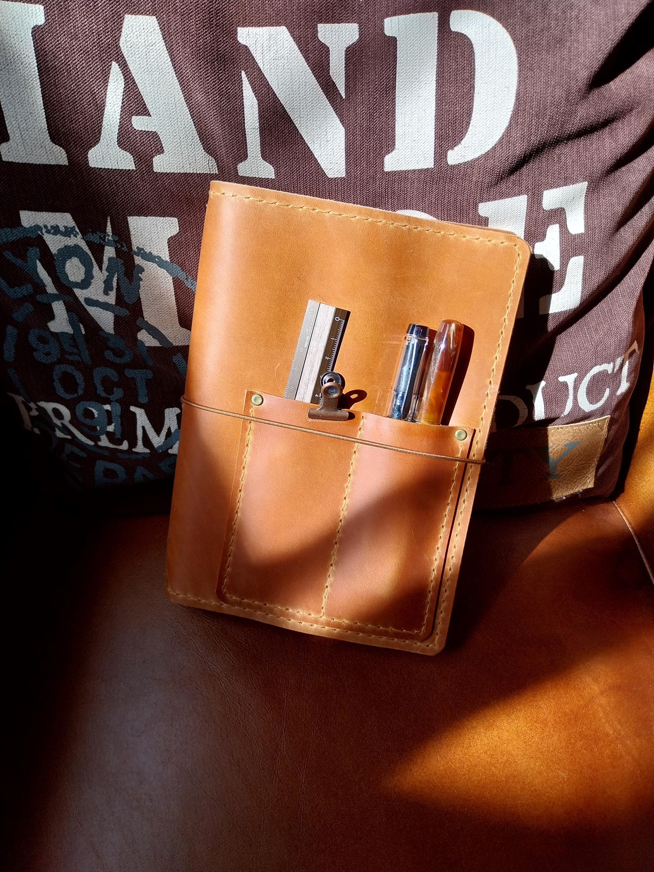 Camel Crazy Horse cover, Travel Notebook style - A5, Cahier, Standard, B6, Slim, A6, Personal, Weeks, Pocket, Passport