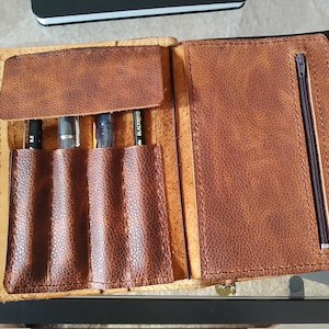 Pen/Pencil leather insert for Traveler's Notebook