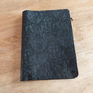 Geprägte Leder Geldbörse für Traveler's Notebook