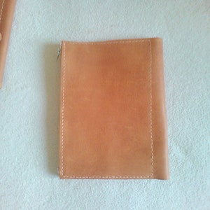 Leather wallet insert for traveler's notebook: A5, Cahier,Standard, B6, A6, Pocket, Passport image 9