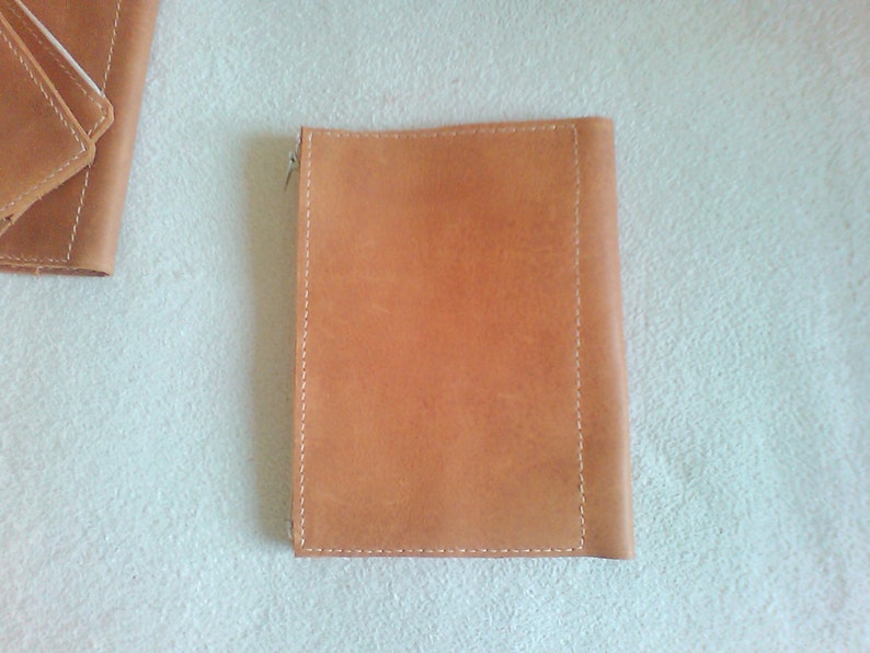 Leather wallet insert for traveler's notebook: A5, Cahier,Standard, B6, A6, Pocket, Passport image 9