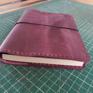 Paars/pruim reisnotitieboek - A5, Cahier, Standard, B6, Slim, Weeks, Personal, A6, Pocket, Passport