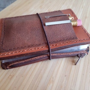 Reisnotitieboekje en portemonnee in één: A4, Composition, A5, Cahier, Standard, B6, A6, Personal, Pocket, Passport, Weken