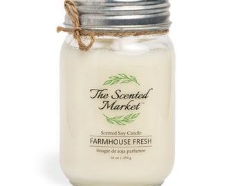 16 oz Farmhouse Fresh Soy Wax Candle