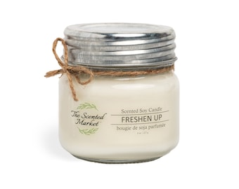 8 oz Freshen Up Soy Wax Candle