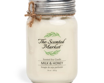 16 oz Milk & Honey Soy Wax Candle