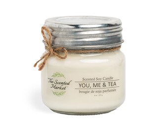 8 oz You, Me & Tea Soy Wax Candle