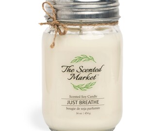 16 oz Just Breathe Soy Wax Candle