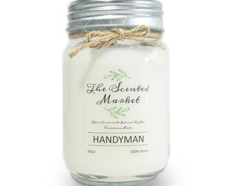 16 oz Handyman Soy Wax Candle