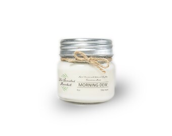 8 oz Morning Dew Soy Wax Candle