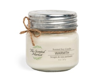 8 oz Warmth Soy Wax Candle