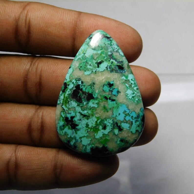 Low Price Top Blue Azurite gemstone cabochon High Quality Blue Azurite loose stone for jewellery /& Pendant 78 Cts Wow D-889