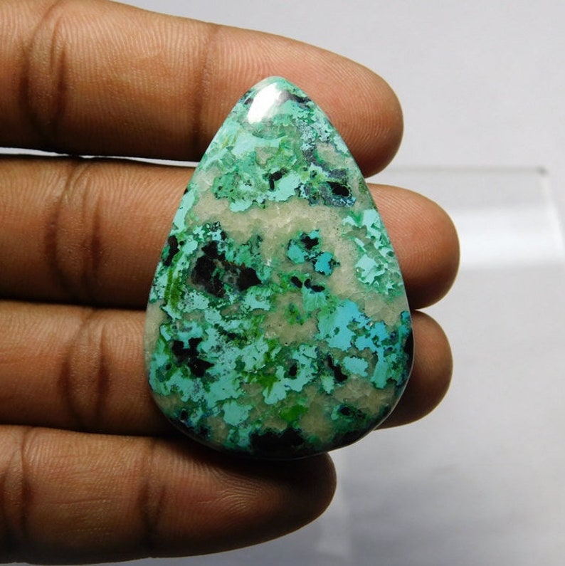 Low Price Top Blue Azurite gemstone cabochon High Quality Blue Azurite loose stone for jewellery /& Pendant 78 Cts Wow D-889