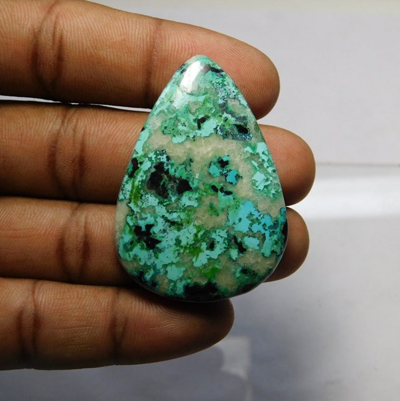 Low Price Top Blue Azurite gemstone cabochon High Quality Blue Azurite loose stone for jewellery /& Pendant 78 Cts Wow D-889