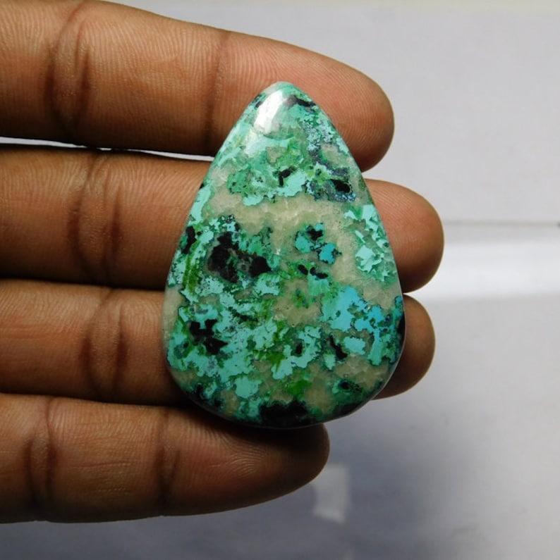 Low Price Top Blue Azurite gemstone cabochon High Quality Blue Azurite loose stone for jewellery /& Pendant 78 Cts Wow D-889