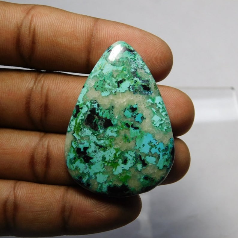 Low Price Top Blue Azurite gemstone cabochon High Quality Blue Azurite loose stone for jewellery /& Pendant 78 Cts Wow D-889