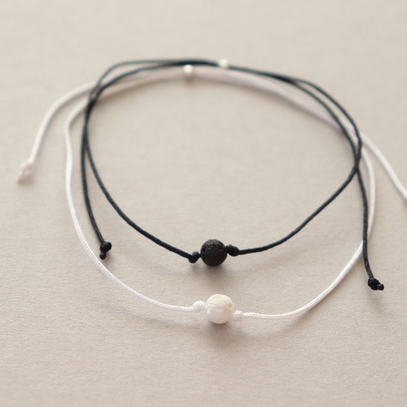 Lava stone Couple bracelets Matching couple bracelet Couples gift set Relationship gift set Healing stone gift His and her bracelets