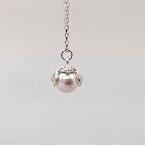 White bat charm Necklace For Women, bat Halloween necklace Gift For Her Sterling Silver Necklace bat Pendant Sterling Silver