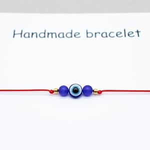 Evil eye bracelet Evil eye jewelry women men Red string bracelet Evil eye gifts Friendship bracelet Evil eye charm Protection bracelet