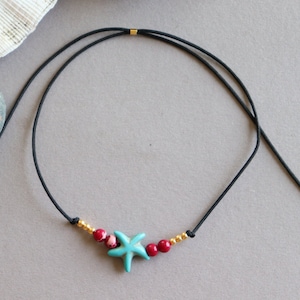 Star Fish Anklet Bracelet, Minimalist and Dainty Anklet Bracelet, Beaded Anklet Bracelet, Beach Ankle Bracelet, Summer Ankle Bracelet