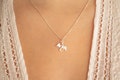 Dragon Necklace, Sterling Silver Dragon Necklace, Silver Dragon Pendant, Tiny Dragon Necklace, Flying Dragon Necklace, Gift for women product logo