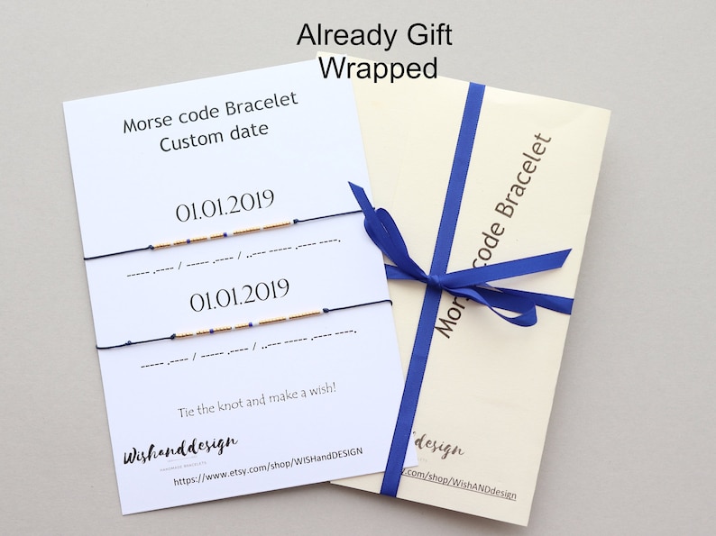 CUSTOM DATE couple bracelet Set of 2 Anniversary gift for couple Couples bracelet Couple Matching bracelets Couple Morse code bracelet