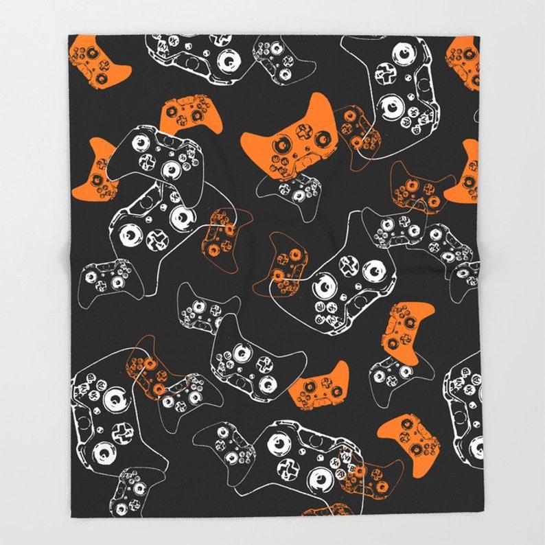 Video Game Room Gamer Blanket Gaming Gifts Gaming Bedroom Gaming Room Man Cave Gamer Fleece Blanket Gamer Room Gamer Throw Blanket