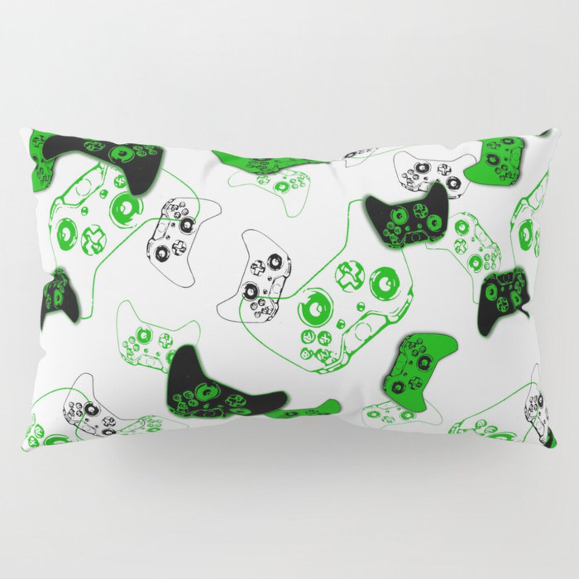 Video Game Pillow Case Gamer Pillow Sham Set 2pcs Gamer Etsy