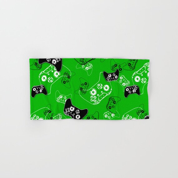 Gamer Bath Towel Video Game Hand Towel Gamer Towel Gamer Etsy